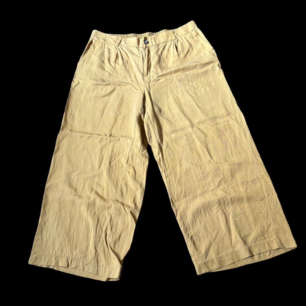 Torrid wide leg linen pants